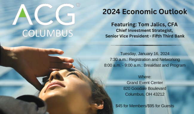 ACG Columbus Economic Outlook Breakfast | ACG Columbus